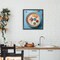Stupell Industries Morning Dunk Cereal Mouse Floating Frame, design by Lucia Heffernan
